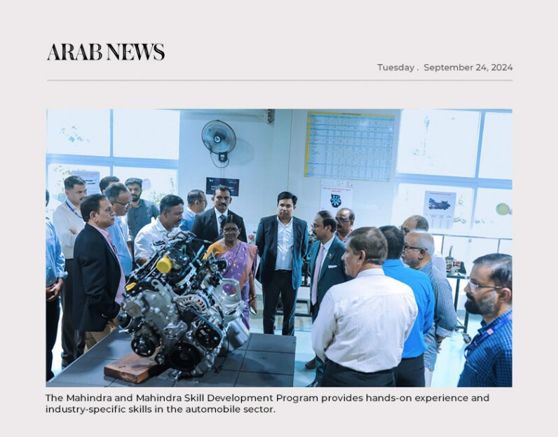 Mahindra & Mahindra partners with Eram Skills Academy